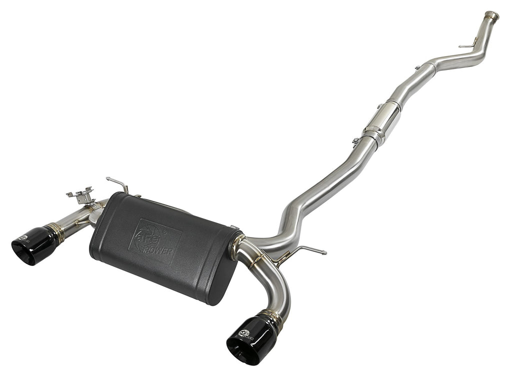 AFE Power MACH Force-Xp 3 IN to 2-1/2 IN 304 Stainless Steel Cat-Back Exhaust System 49-36340-B