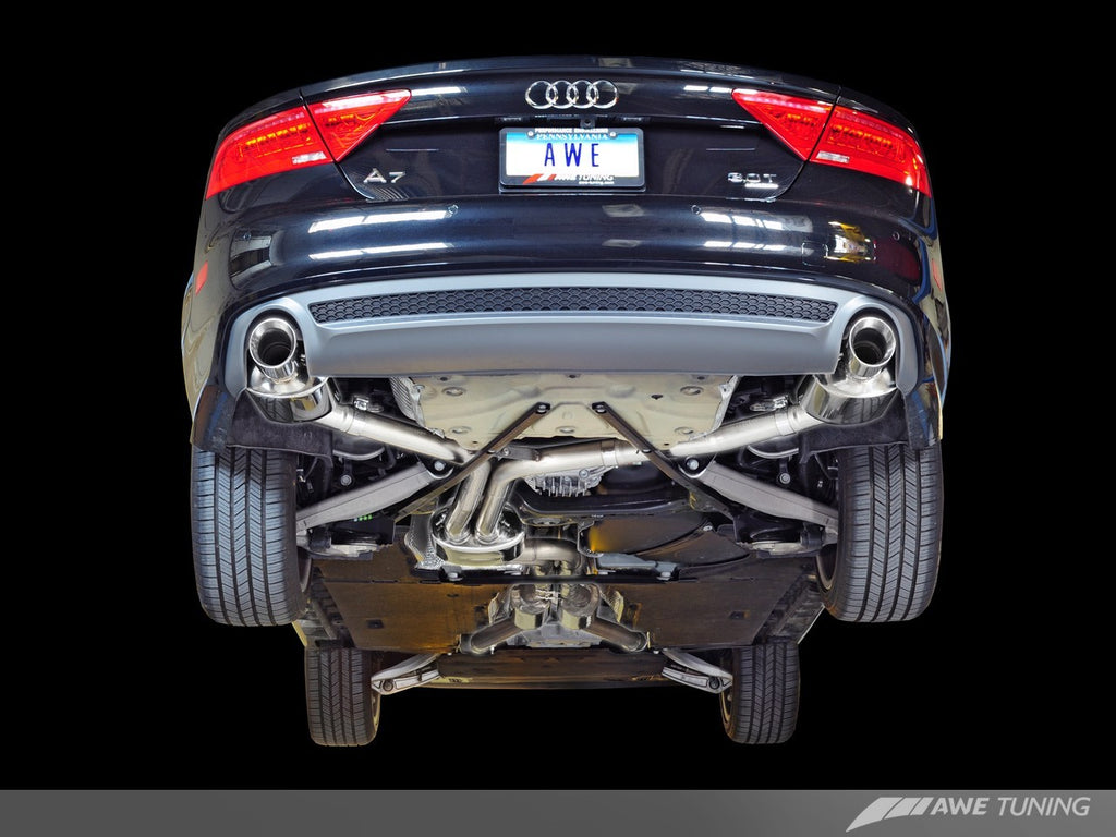 AWE TOURING EDITION EXHAUST SUITE FOR AUDI C7 A7 AWE-A7-3.0T-EXHAUST_GROUP