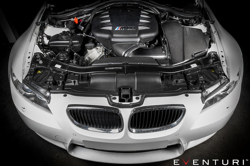 Eventuri BMW E9X M3 S65 Black Carbon Airbox Lid - Gloss EVE-E9X-CF-ARB