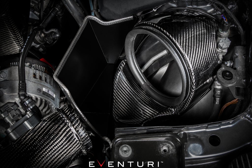 Eventuri BMW F-Chassis N55 Black Carbon Intake System - V2 EVE-N55V2-CF-INT