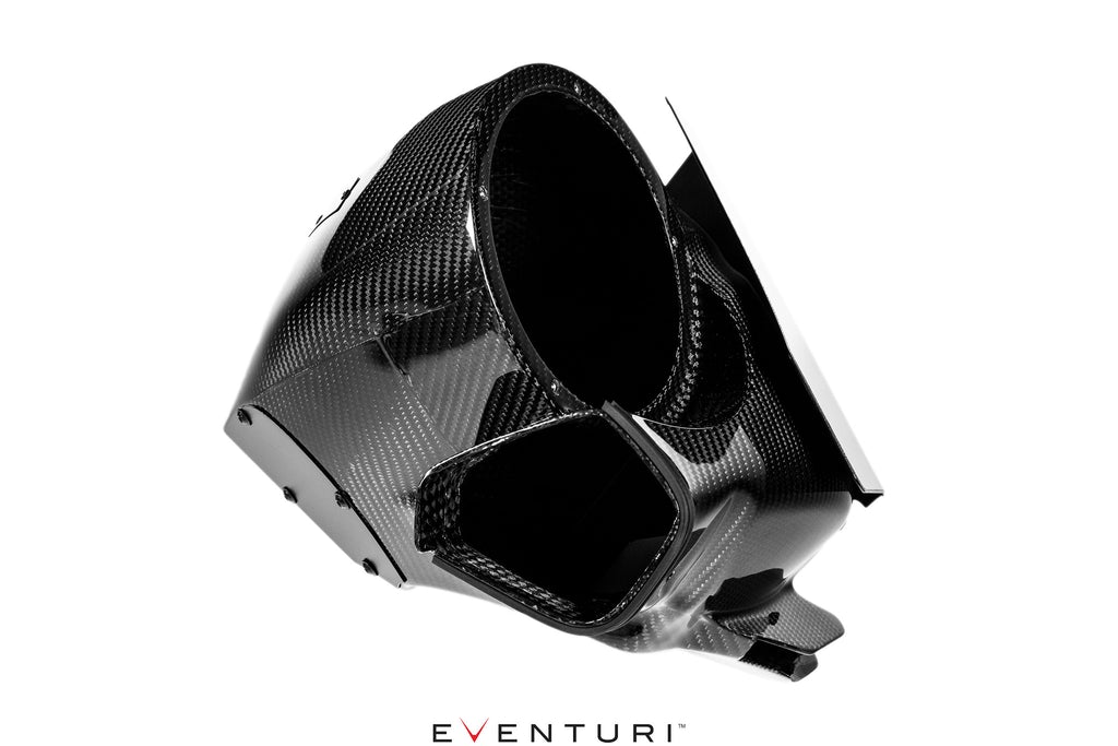 Eventuri Toyota A90 Supra Black Carbon Intake System EVE-A90-CF-INT