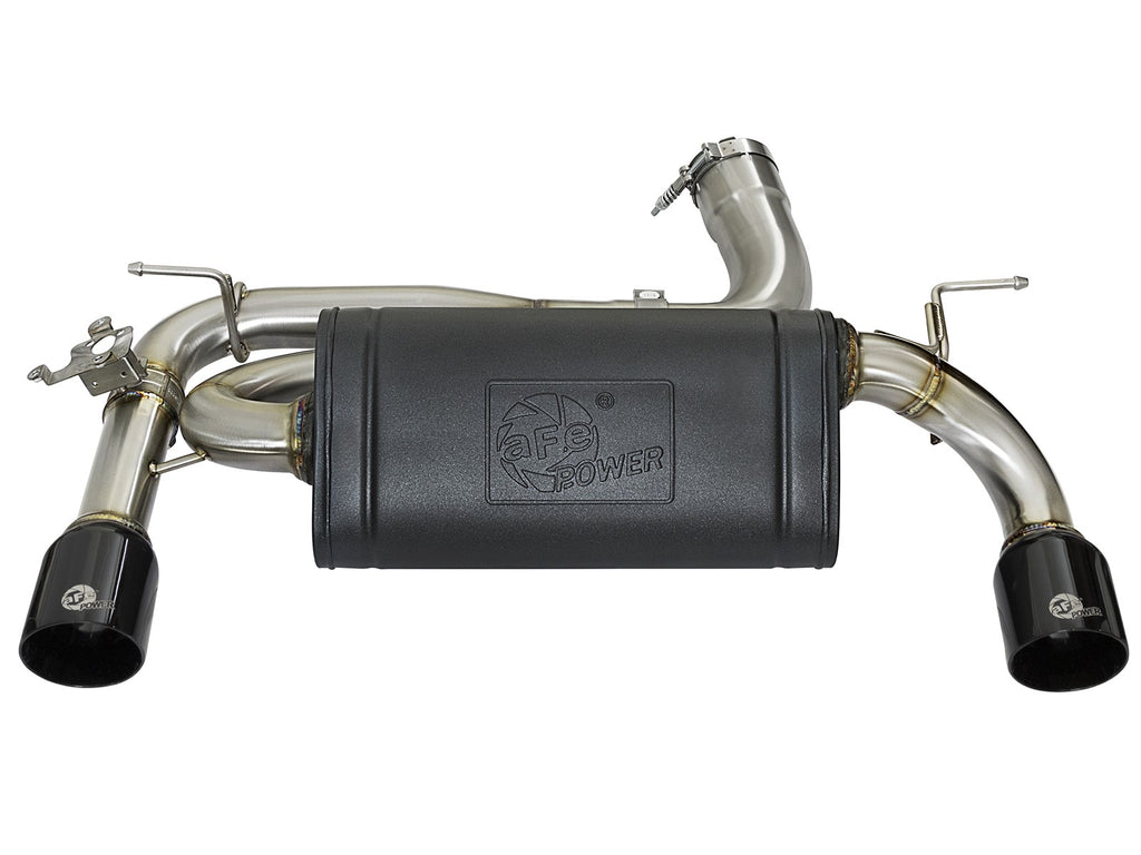 AFE Power MACH Force-Xp 3 IN to 2-1/2 IN 304 Stainless Steel Axle-Back Exhaust System 49-36336