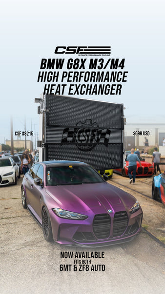 CSF High-Performance Front Mount Heat Exchanger for BMW G8X M3/M4 ( CS ...