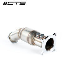 Load image into Gallery viewer, CTS TURBO B7 AUDI A4 2.0T HIGH FLOW CAT PIPE CTS-EXH-TP-0003-B7-CAT