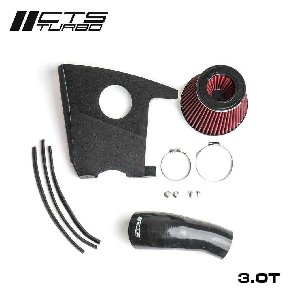 CTS TURBO B9 AUDI A4, ALLROAD, A5, S4, S5, RS4, RS5 HIGH-FLOW INTAKE (6″ VELOCITY STACK) CTS-IT-290R