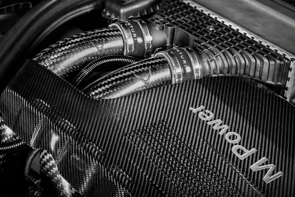 Eventuri BMW F8X M2C M3 M4 S55 Black Carbon Charge Pipe Set EVE-S55-CF-CHG