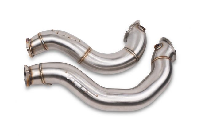 VRSF 3″ Cast Stainless Steel Catless Downpipes N54 V2 2007 – 2010 BMW 335i / 2008 – 2012 BMW 135i 10902010