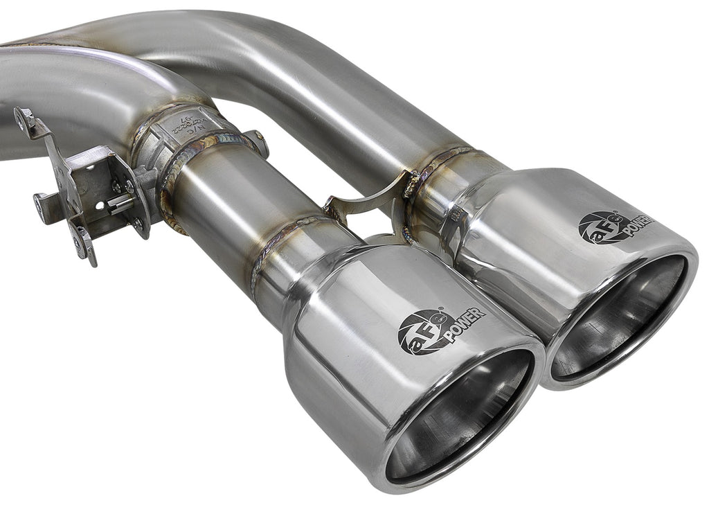 AFE Power MACH Force-Xp 3" 304 Stainless Steel Muffler-Delete Cat-Back Exhaust System  49-36342-P