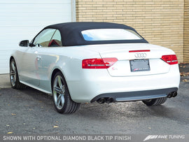 AWE EXHAUST AND DOWNPIPE SYSTEMS FOR AUDI S5 3.0T CABRIO