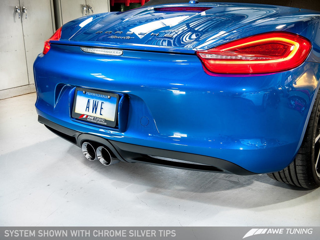 AWE PERFORMANCE EXHAUST FOR PORSCHE 981 BOXSTER 981-BOXSTER-EXH