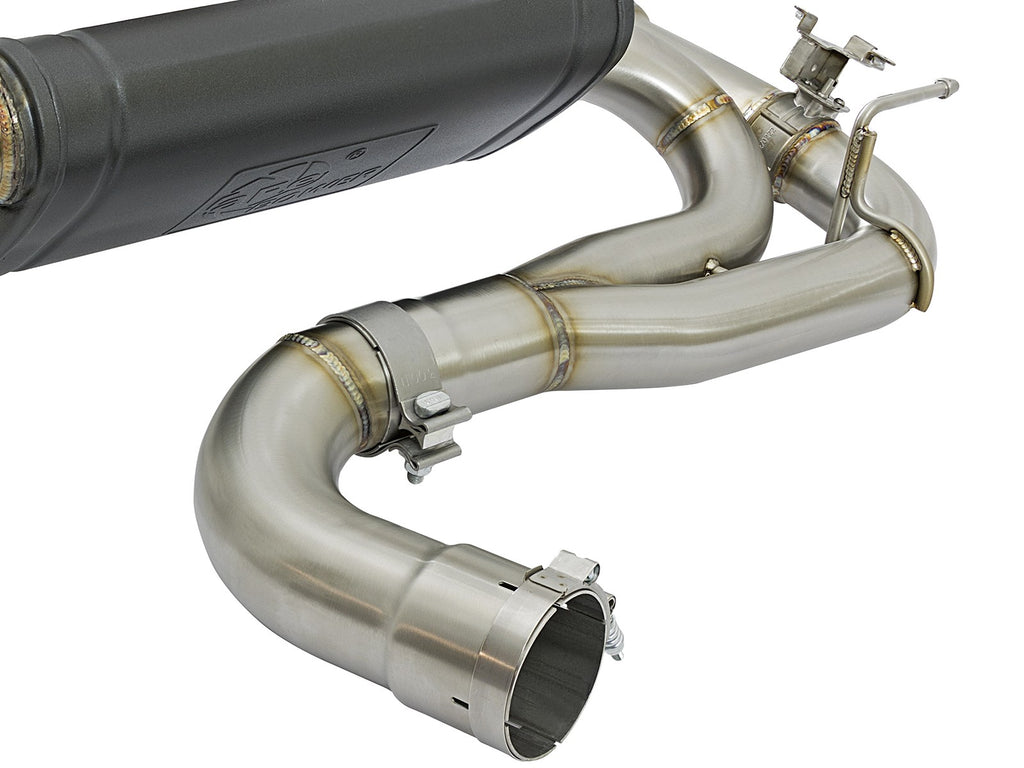 AFE Power MACH Force-Xp 3" to 2-1/2" 304 Stainless Steel Axle-Back Exhaust System 49-36335