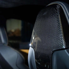 Load image into Gallery viewer, R44 MHC PLUS BMW G8X G80 M3 / G82 M4 X3M F97 X4M F98 SEAT BACK COVER IN PRE-PREG CARBON FIBRE