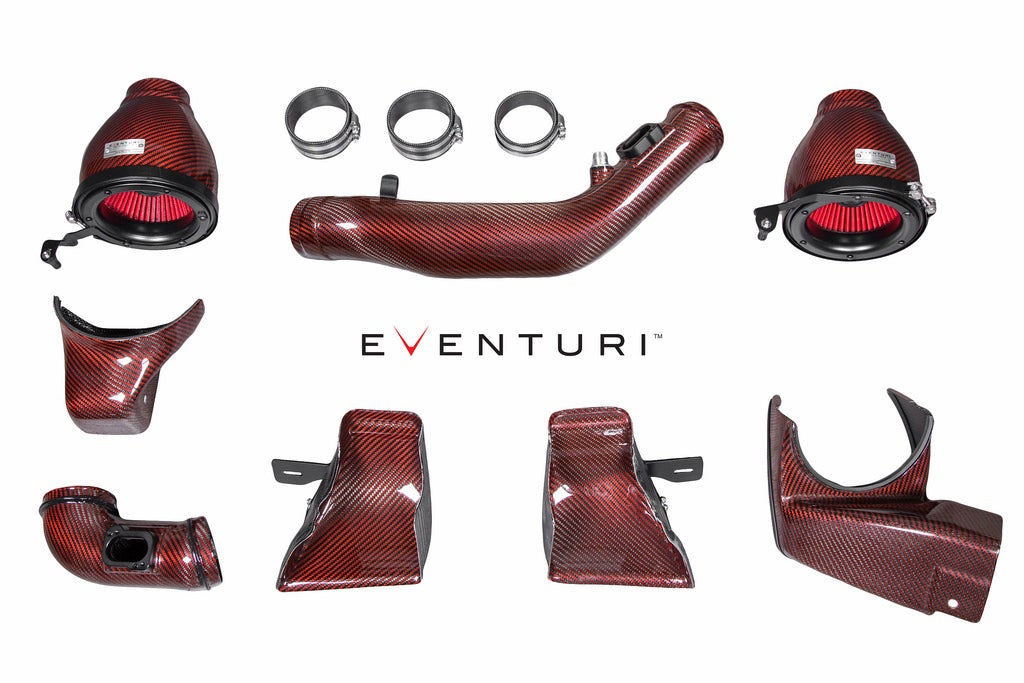 Eventuri BMW F8X M3 / M4 Black Carbon Intake System - V2 EVE-F8XMV2-CF-INT