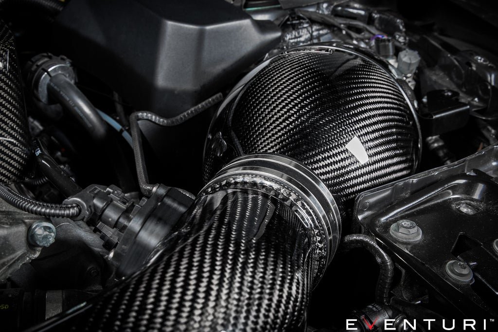 Eventuri BMW F-Chassis N55 Black Carbon Intake System - V2 EVE-N55V2-CF-INT