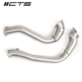 CTS TURBO BMW 135I/335I N54 CAST 2.5″ DOWNPIPE SET (RWD ONLY) CTS-EXH-DP-0004