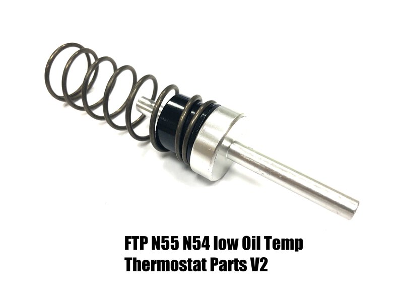 FTP N55 N54 low Oil Temp Thermostat Parts V2 135i 335i 535i (sport oil cooler valve)
