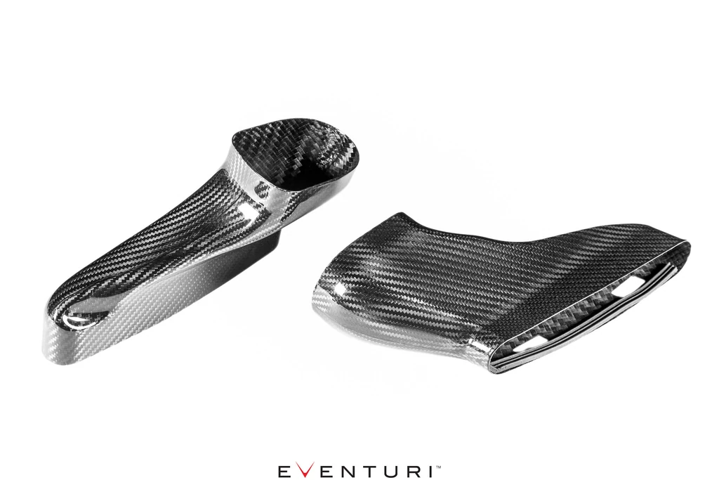 Eventuri Mercedes W205 C63 / C63S AMG Black Carbon V2 Duct Upgrade Kit For V1  EVE-C63S-DCT