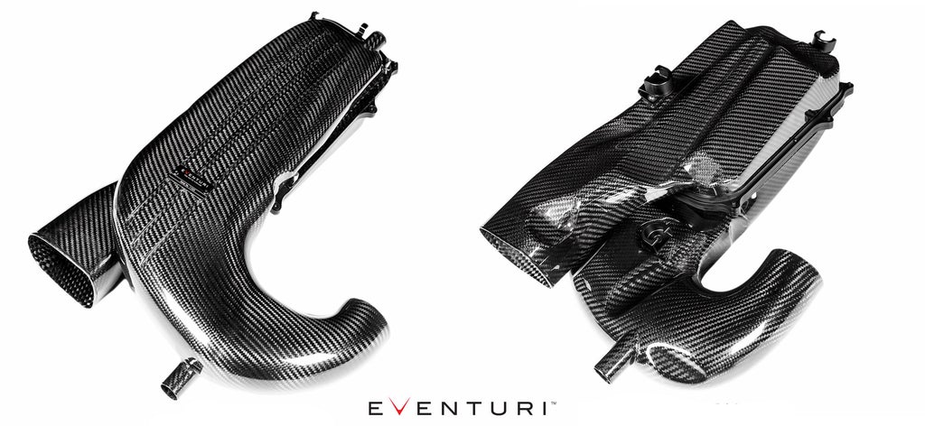 Eventuri Mercedes W205 C63 / C63S AMG Black Carbon Intake System - V2 EVE-C63SV2-CF-INT