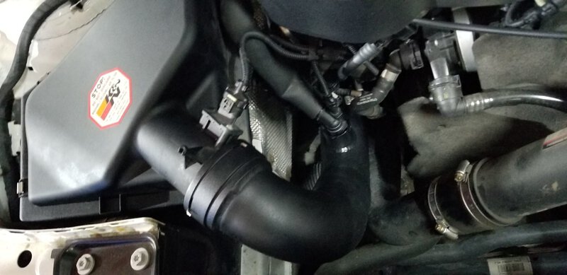 FTP F2X F3X B48 intake pipe ( inlet pipe)