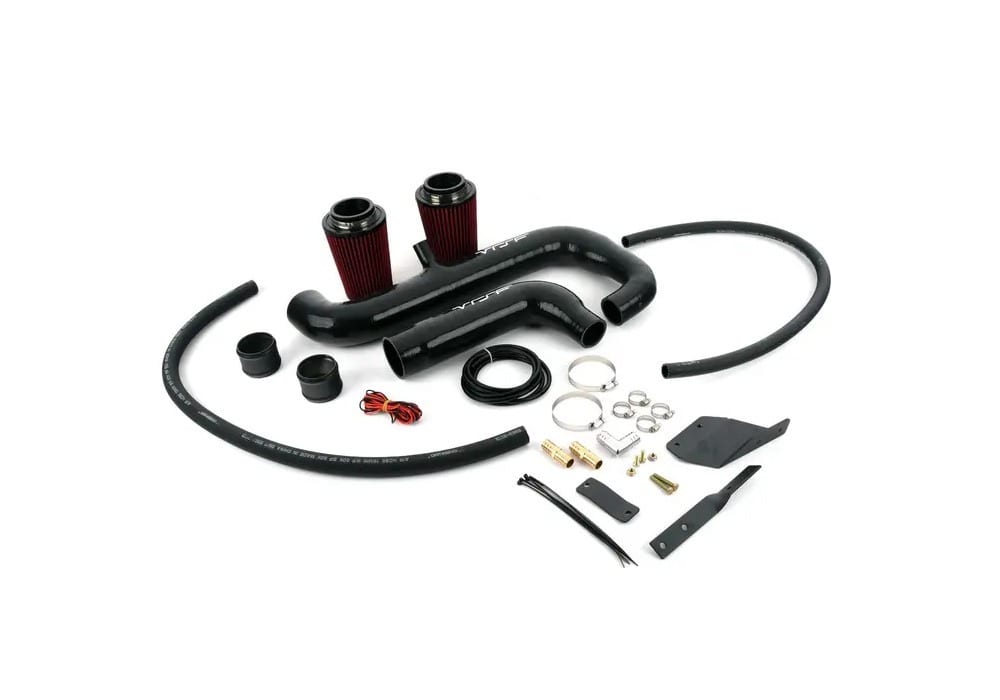 VRSF Relocated Silicone High Flow Inlet Intake Kit N54 07-10 BMW 135i/335i 10901060