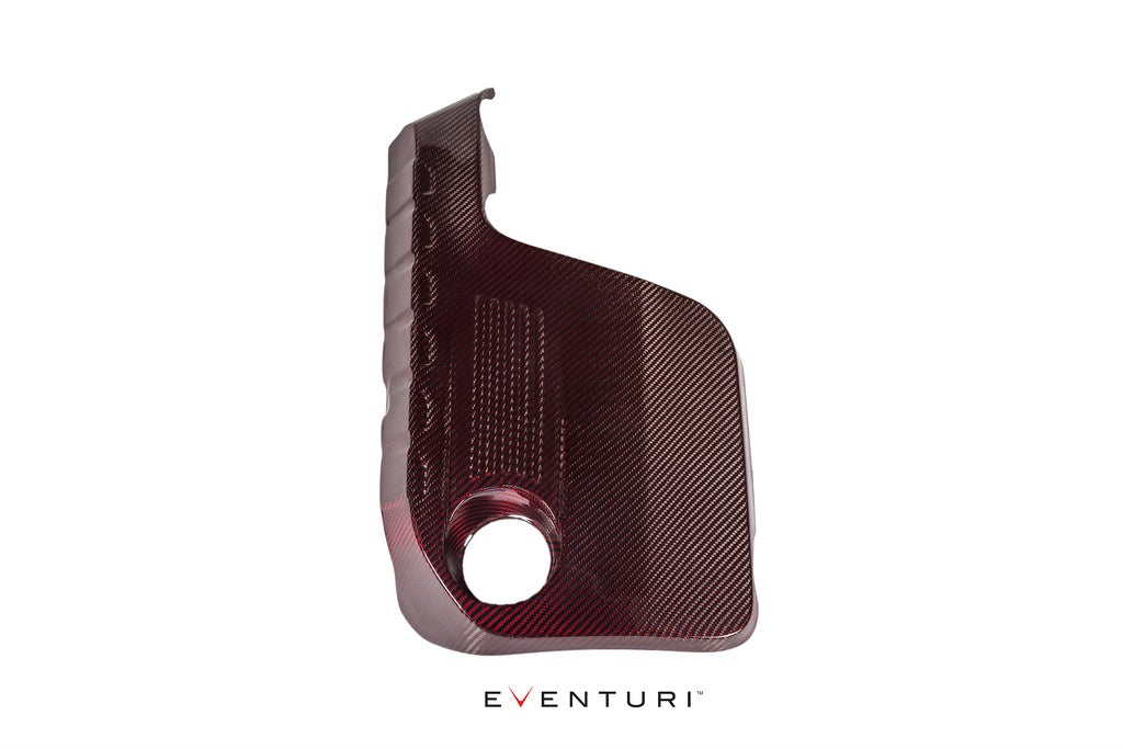 Eventuri BMW F8X M3 / M4 S55 Black Carbon / Colored Kevlar Engine Cover EVE-F8XM-KV-ENG