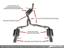 Load image into Gallery viewer, AWE TOURING EDITION EXHAUST SYSTEMS FOR AUDI B8.5 A5 2.0T