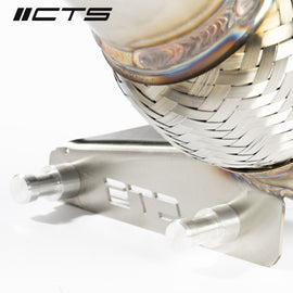 CTS TURBO MK6 GOLF R 2.0T, MK2 AUDI TT QUATTRO/TT-S 2.0T, 8P A3 QUATTRO/S3 2.0T RACE DOWNPIPE CTS-EXH-DP-0003