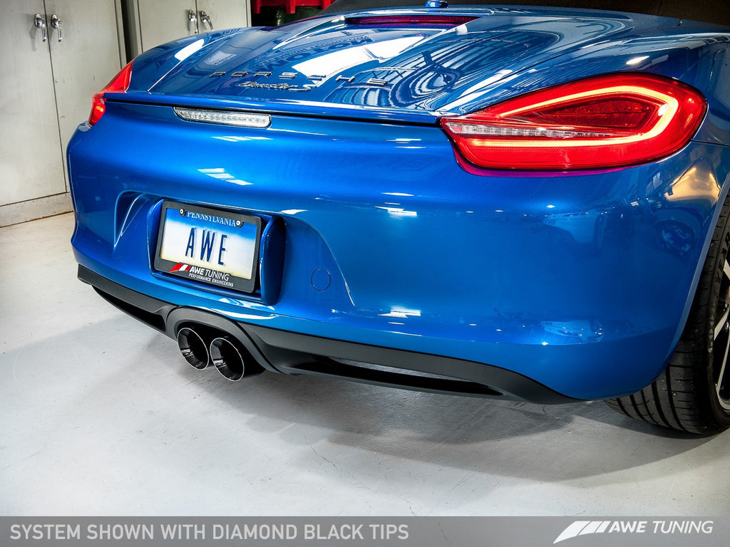 AWE PERFORMANCE EXHAUST FOR PORSCHE 981 BOXSTER S
