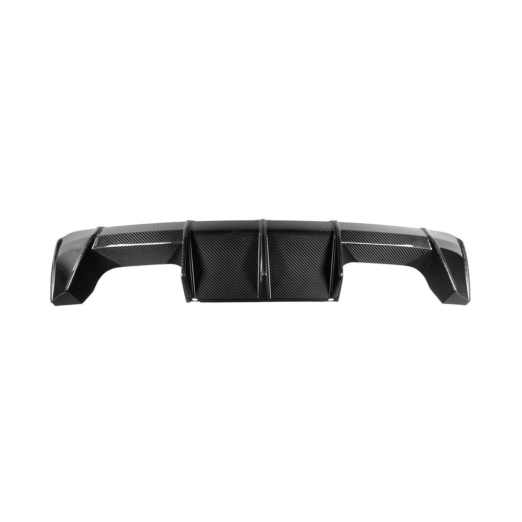 R44 MHC PLUS BMW G8X G80 M3 & G82 M4 PERFORMANCE STYLE REAR DIFFUSER IN PRE PREG CARBON FIBRE