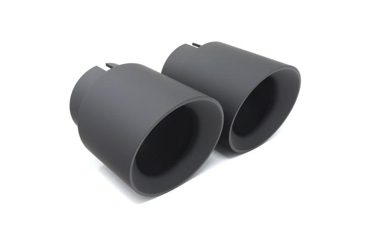 Burger Motorsports BMS 3.7" Billet Exhaust Tips for F10 BMW 535 (Pair)