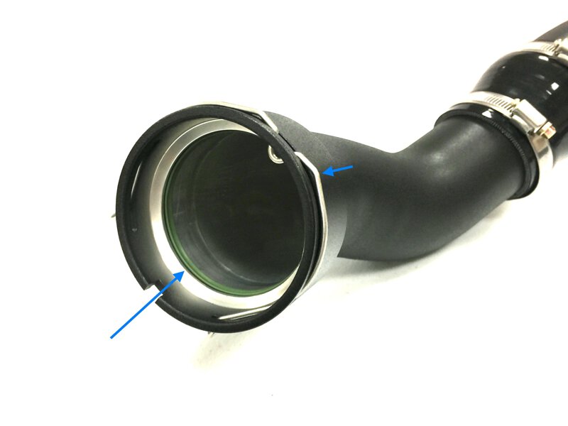 FTP BMW F2X F3X N55 charge pipe with Clip and Oring , seal