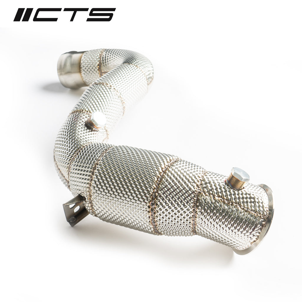 CTS TURBO MERCEDES-BENZ AMG W205/M177 C63/63S DOWNPIPES HIGH-FLOW CATS CTS-EXH-DP-0030-CAT