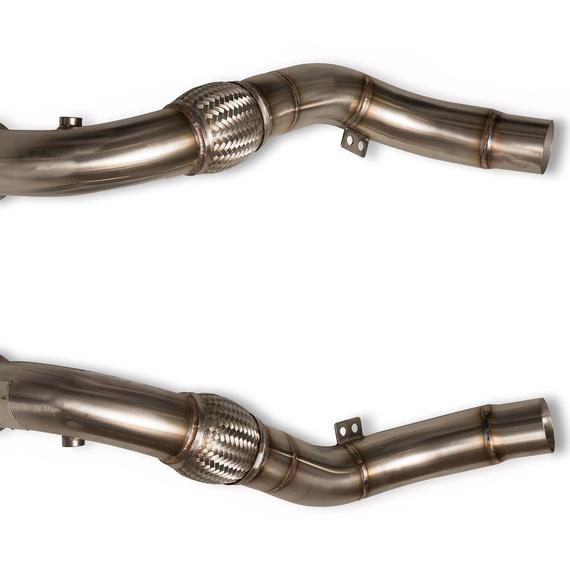 Active Autowerke BMW N63 DOWNPIPES FOR | TWIN-TURBO V8 BMW X5 AND X6 | F10 550I BY BMW TUNER 11-035