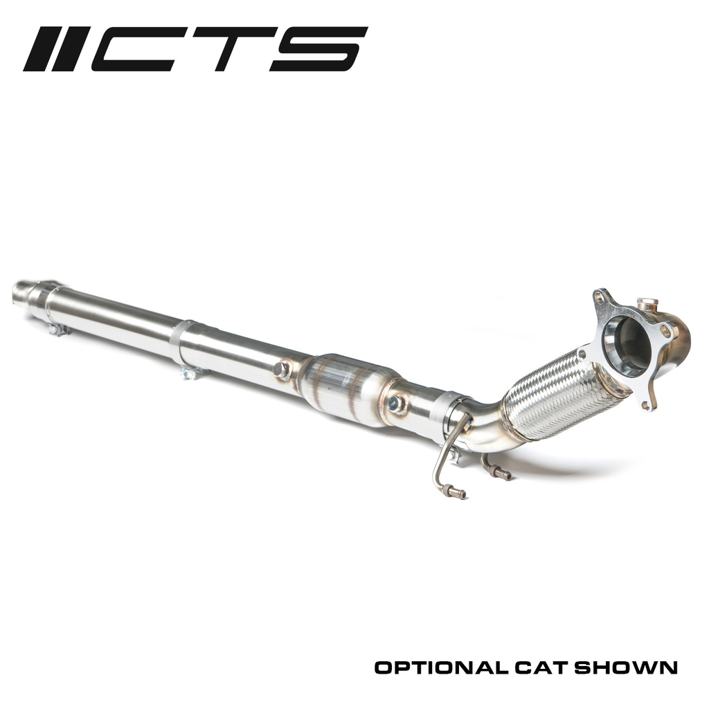 CTS TURBO AUDI/VW 2.0T FWD EXHAUST DOWNPIPE (MK5, MK6, 8P A3, 8J TT) CTS-EXH-DP-0001