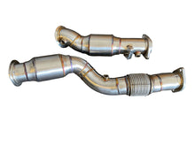 Load image into Gallery viewer, MAD BMW S58 CATTED DOWNPIPES M3 M4 G80 G82 G83 W/ FLEX SECTION MAD-2051