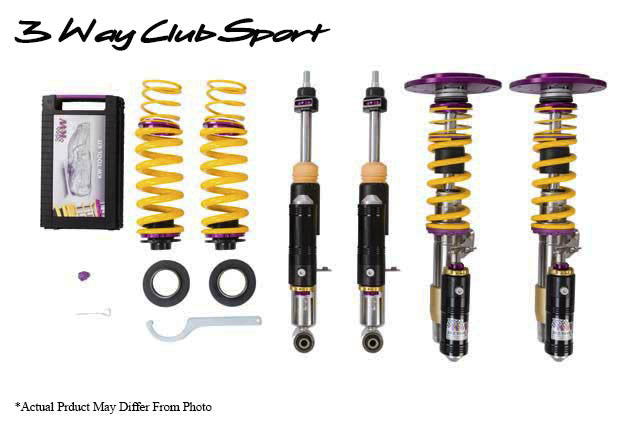 KW CLUBSPORT 3 WAY COILOVER KIT BMW 3 Series 4 Series 3972020E