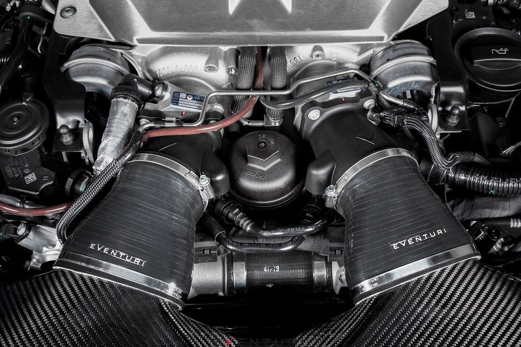 Eventuri Audi C8 RS6 / RS7 Black Carbon Intake System EVE-C8RS6-CF-INT