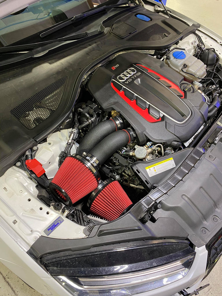 CTS TURBO C7 S6/S7/RS7 DUAL 3″ INTAKE KIT WITH 6″ VELOCITY STACK CTS-IT-938