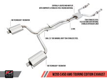 Load image into Gallery viewer, AWE TUNING MERCEDES-BENZ W205 AMG C43 / C400 / C450 AMG EXHAUST SUITE GRP-EXH-MBW205C451