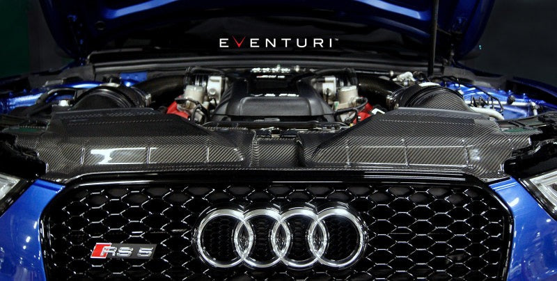 Eventuri Audi B8 RS4 - Black Carbon Slam Panel Cover EVE-RS4-CF-SLM