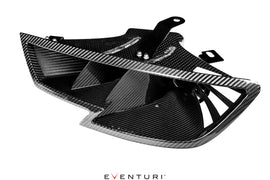 Eventuri Audi 8V Gen 2 RS3 Black Carbon Headlamp Race Duct EVE-ST38V8S-CF-HDP