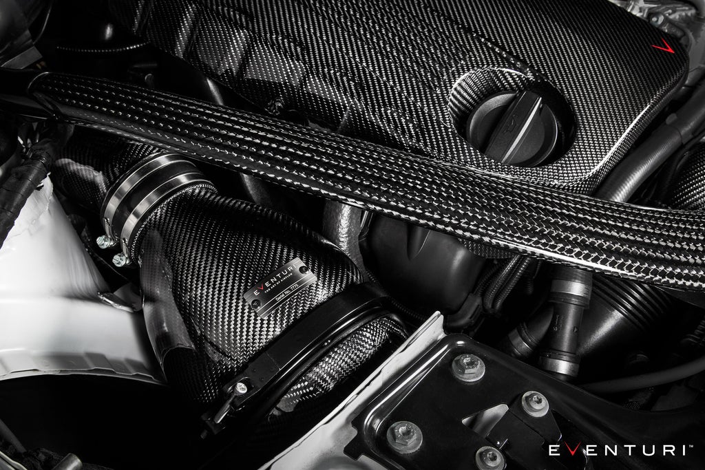 Eventuri BMW F8X M3 / M4 Black Carbon V2 Sealed Duct Upgrade Kit For V1  EVE-F8XMV2-CF-DCT