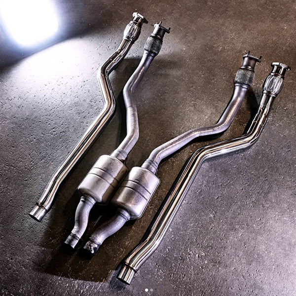 CTS TURBO AUDI 3.0T SUPERCHARGED V6 DOWNPIPE SET CTS-EXH-DP-0017