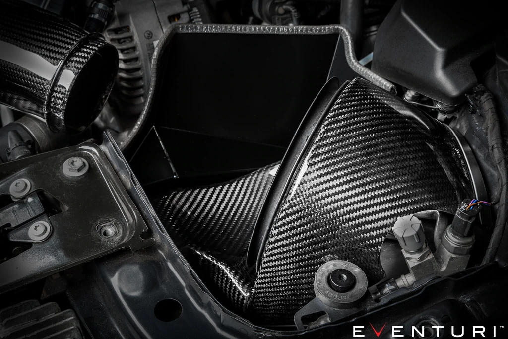 Eventuri N55 Sealed Carbon Duct for V1 Intake System - Kevlar EVE-N55-KV-DCT