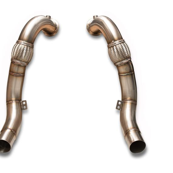 Active Autowerke BMW N63 DOWNPIPES FOR | TWIN-TURBO V8 BMW X5 AND X6 | F10 550I BY BMW TUNER 11-035