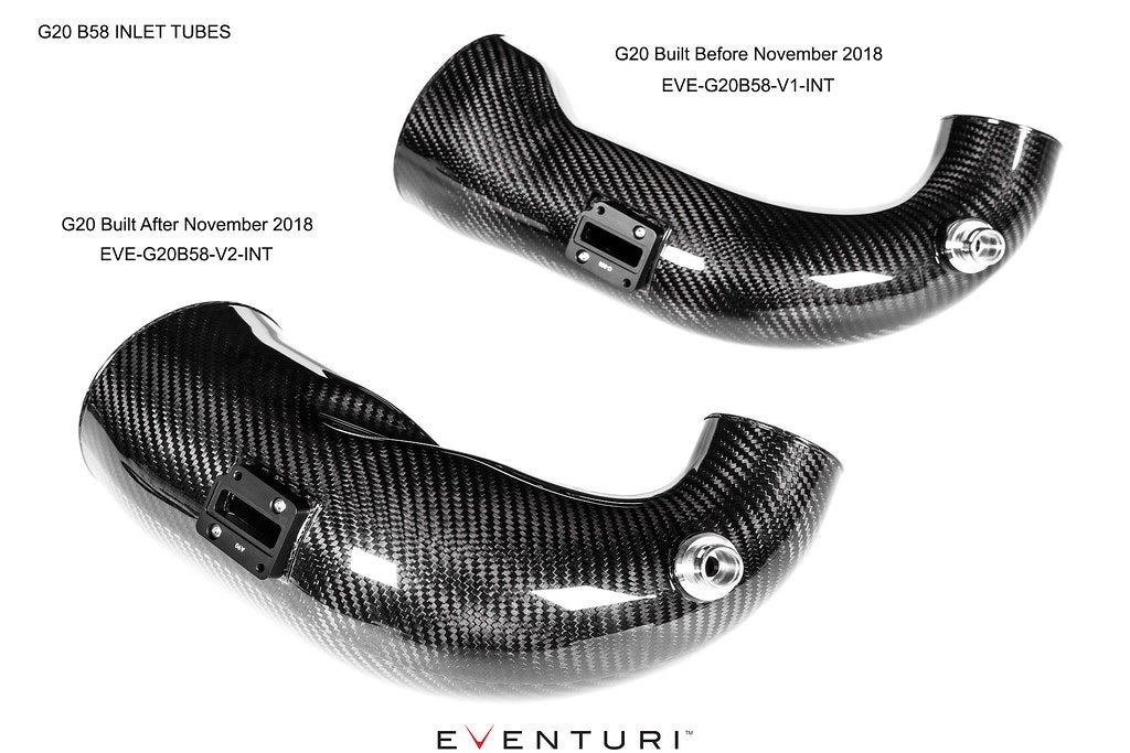 Eventuri BMW G20 M340i B58 Black Carbon Intake System - PRE November 2018 EVE-G20B58-V1-INT