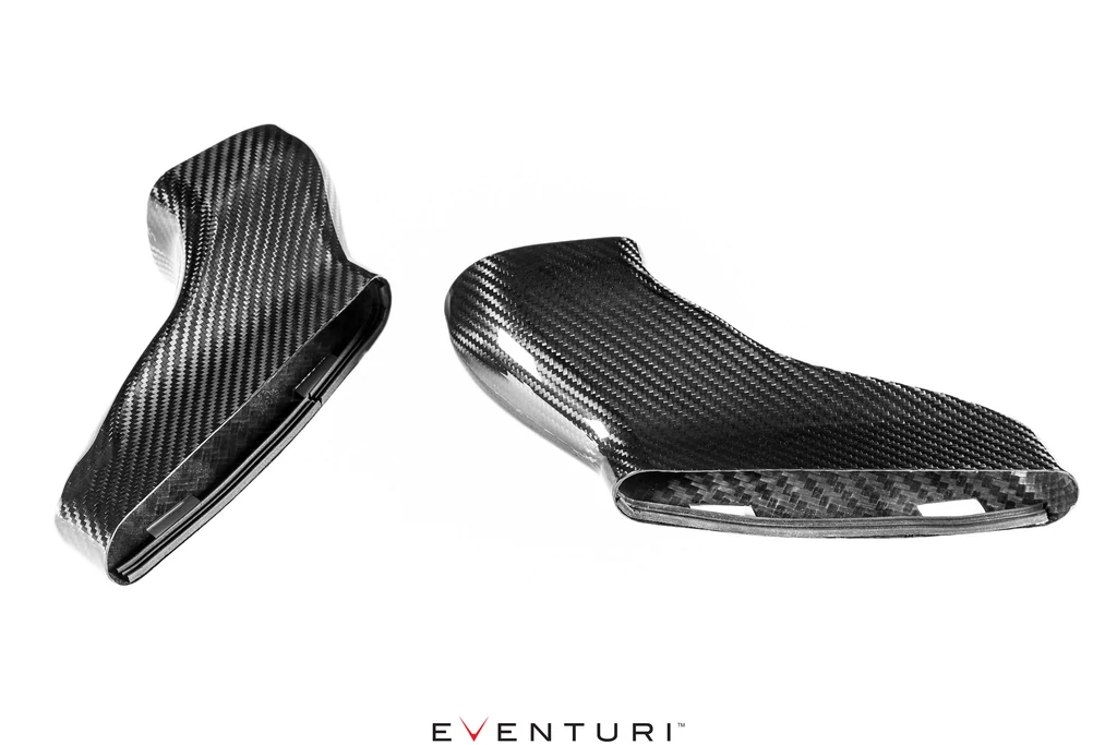 Eventuri Mercedes W205 C63 / C63S AMG Black Carbon V2 Duct Upgrade Kit For V1  EVE-C63S-DCT