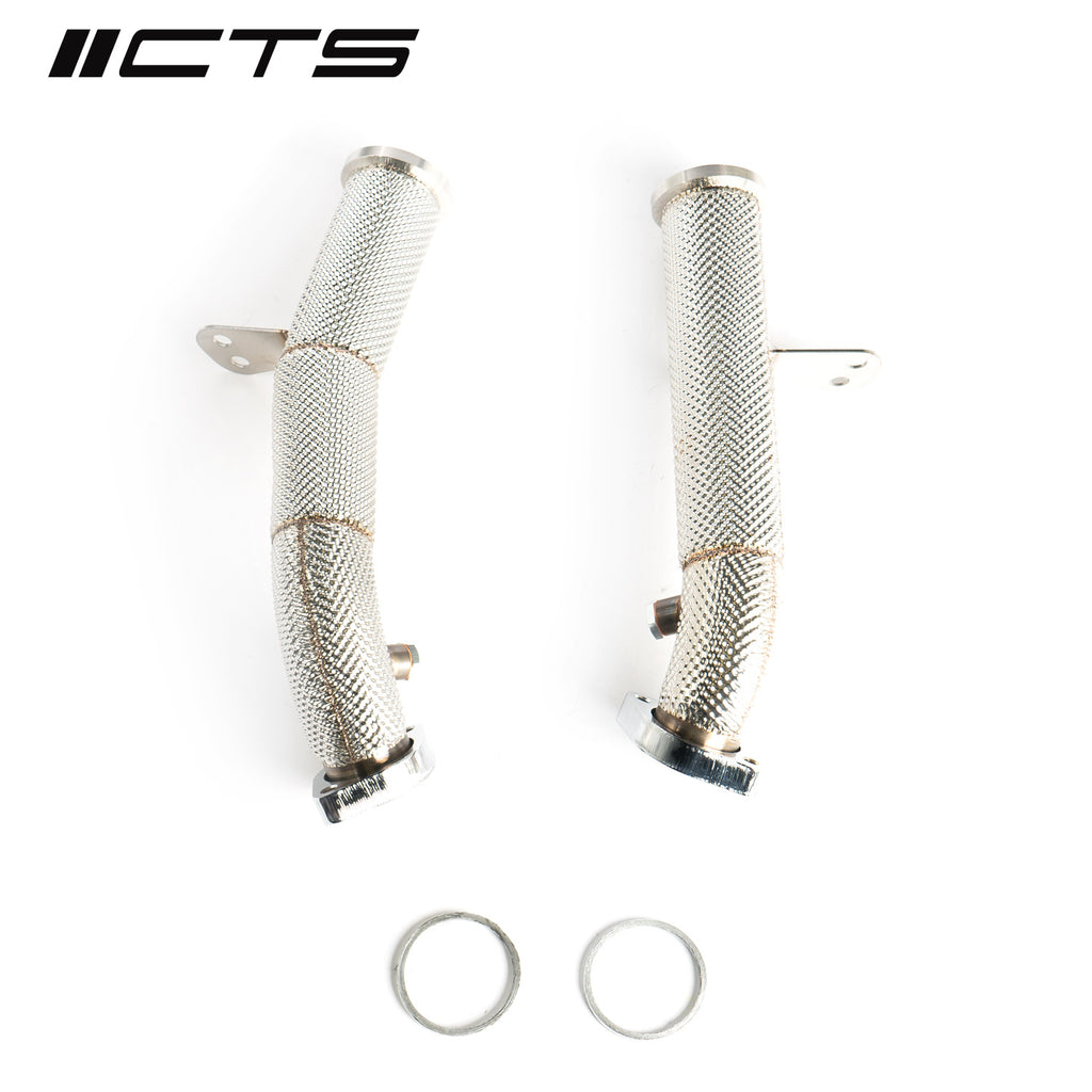 CTS Turbo CTS TURBO RACE DOWNPIPE SET FOR MERCEDES BENZ C43 C400 C450 E43 E400 E450 GLC43 WITH M276 ENGINE CTS-EXH-DP-0052