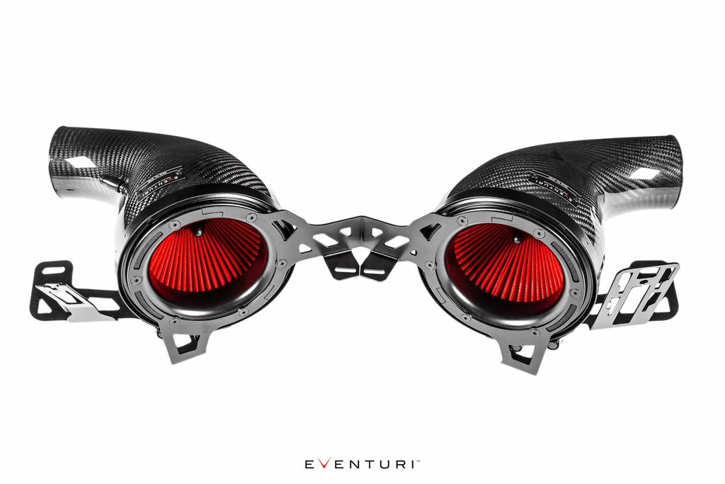 Eventuri Porsche 991 991.2 Turbo / Turbo S Black Carbon Intake System EVE-P991T-INT