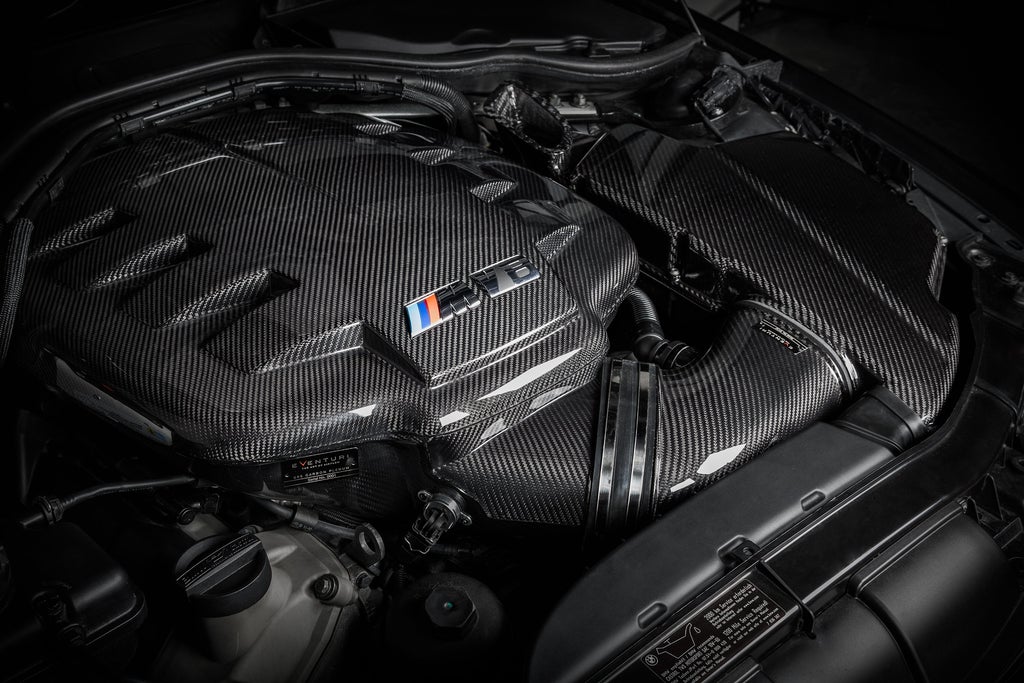 Eventuri BMW E9X M3 S65 Black Carbon Inlet Plenum EVE-E9X-CF-PLM